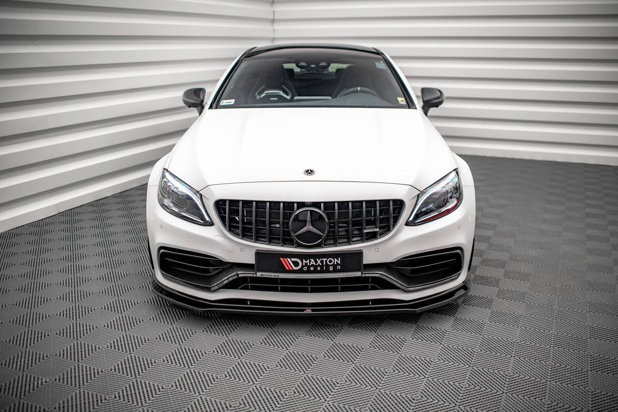 Maxton Design Front Splitter V.3 Mercedes-AMG C63 Coupe C205 Facelift