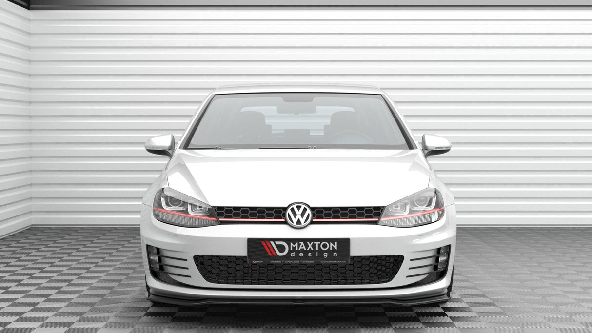 Maxton Design Front Splitter V.3 VW Golf GTI Mk7