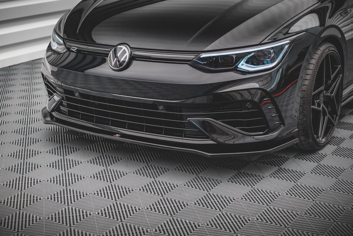 Maxton Design Front Splitter V.3 - VW Golf R Mk8
