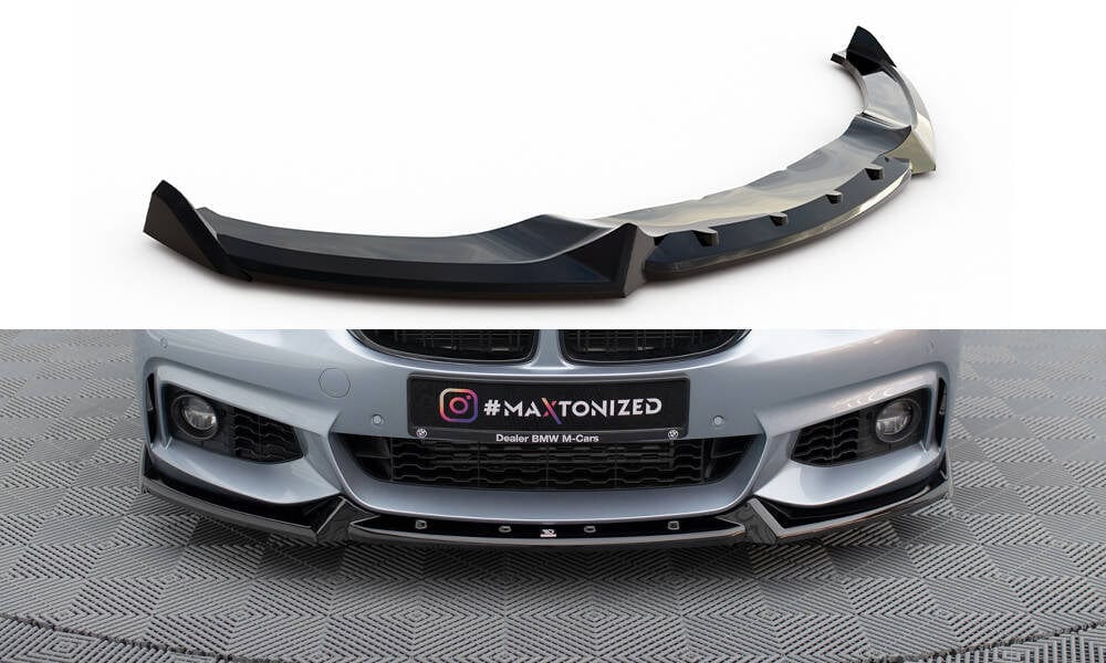 Maxton Design Front Splitter V.4 BMW 4 Coupe M-Pack F32