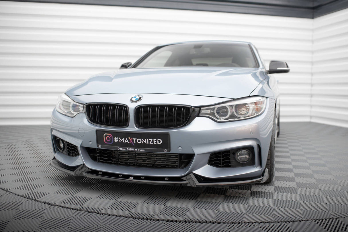 Maxton Design Front Splitter V.4 BMW 4 Coupe M-Pack F32
