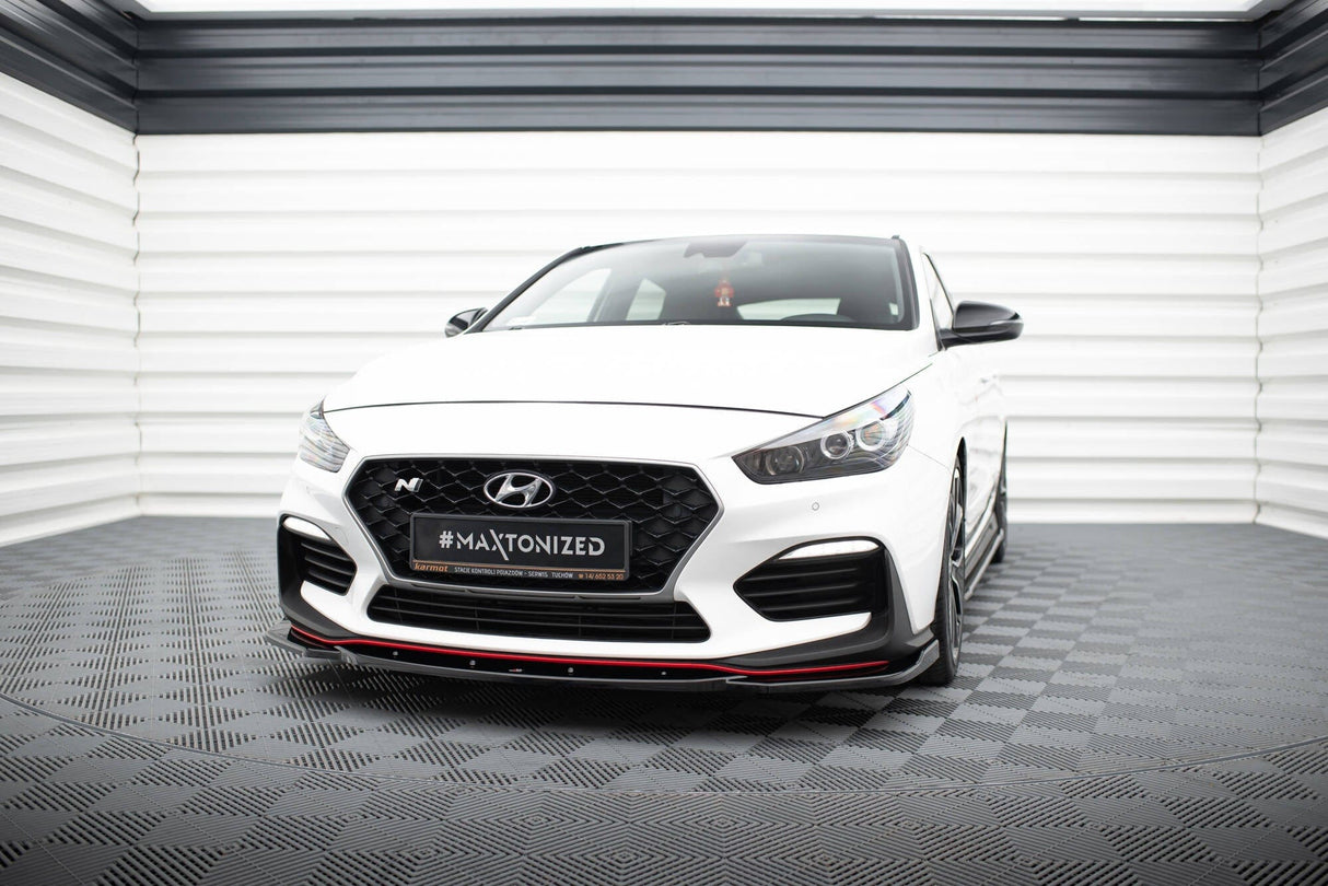 Maxton Design Front Splitter V.4 - Hyundai I30 N (Elantra Gt) Mk3 Hatchback/ Fastback
