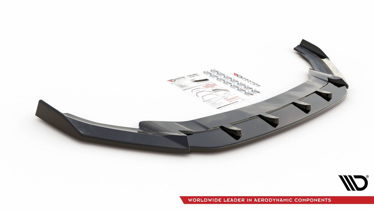 Maxton Design Front Splitter V.4 VW Golf R Mk7