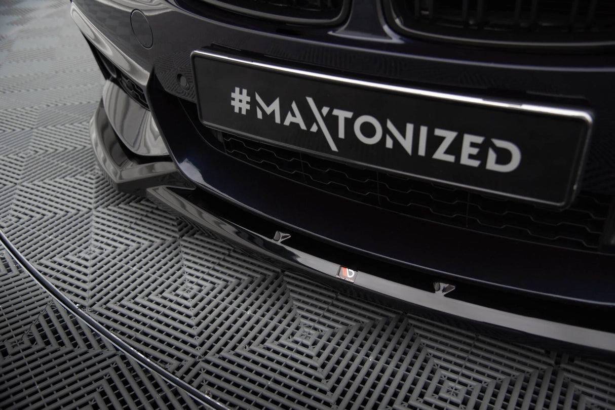 Maxton Design Front Splitter V.5 BMW 4 Coupe / Gran Coupe / Cabrio M-Pack F32 / F36 / F33