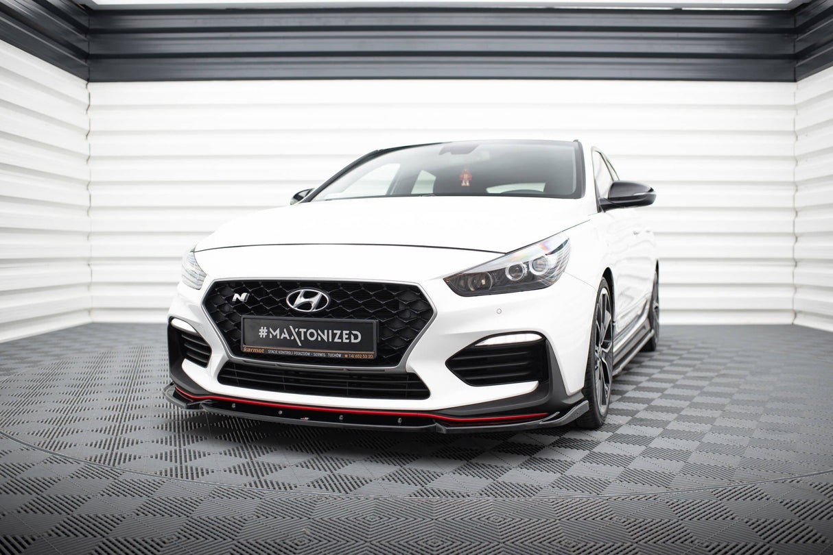 Maxton Design Front Splitter V.5 - Hyundai I30 N (Elantra Gt) Mk3 Hatchback/ Fastback