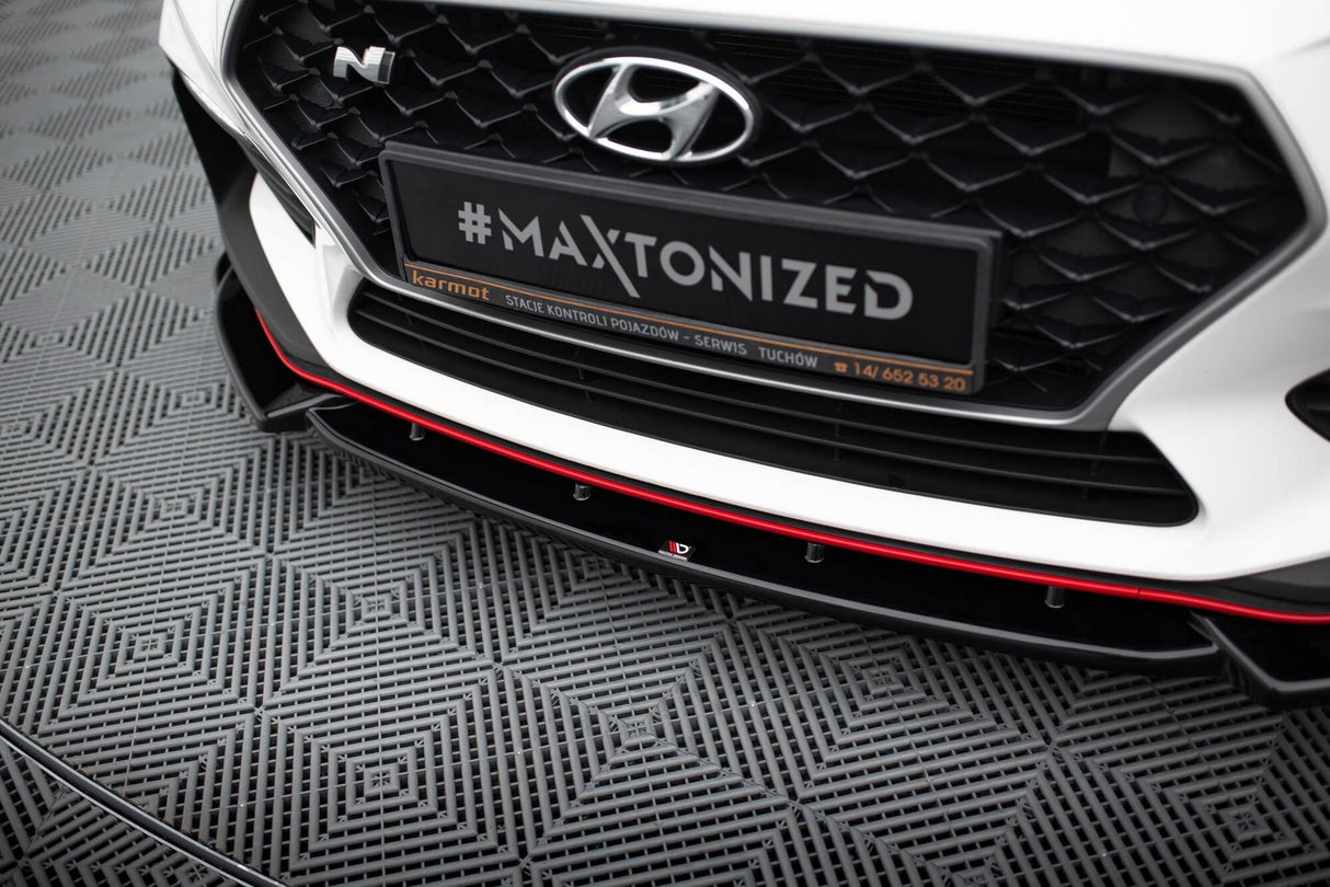 Maxton Design Front Splitter V.5 - Hyundai I30 N (Elantra Gt) Mk3 Hatchback/ Fastback