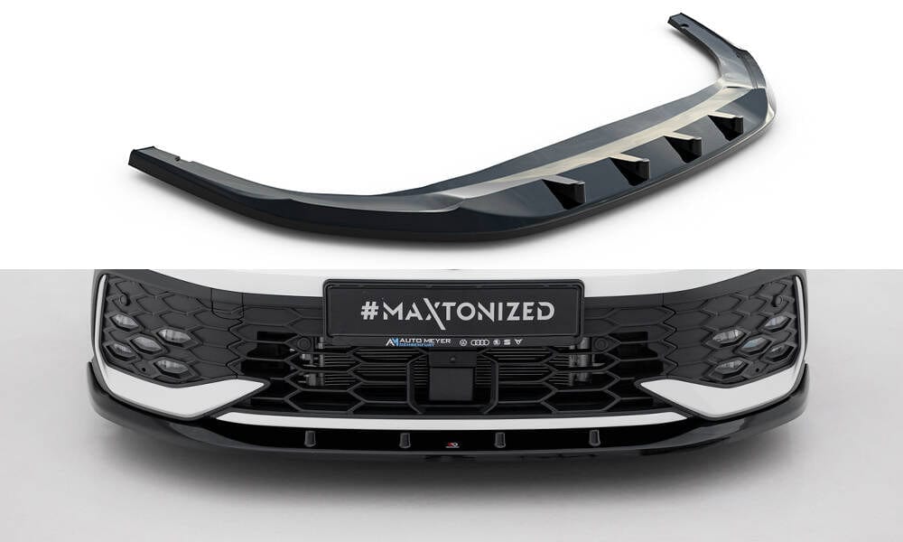 Maxton Design Front Splitter V.5 VW Golf GTI / GTE / R-Line MK8.5