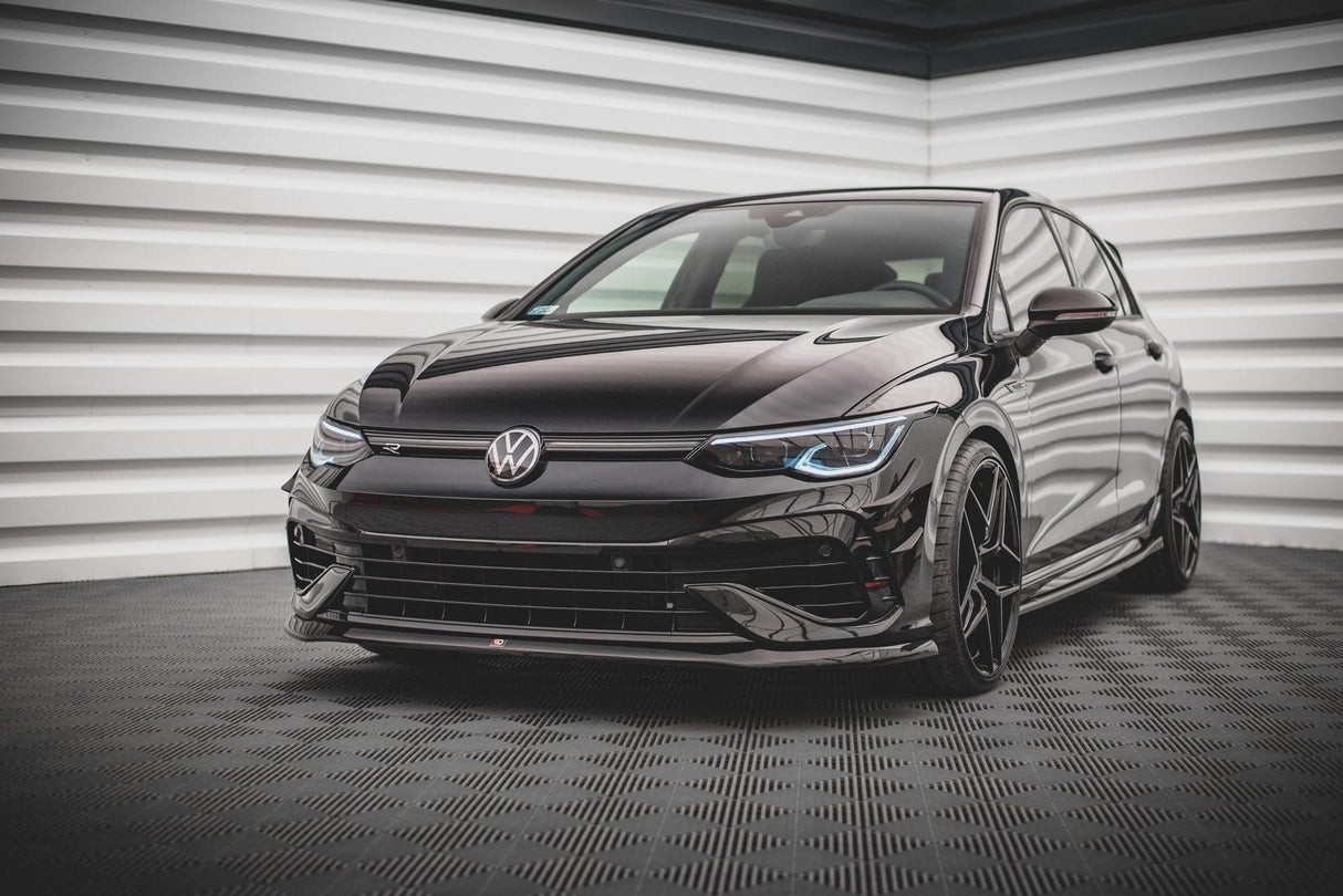 Maxton Design Front Splitter V.5 - VW Golf R Mk8