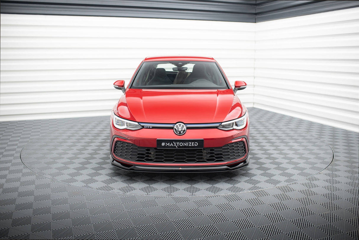 Maxton Design Front Splitter V.6 VW Golf GTI / Gte / R-Line Mk8