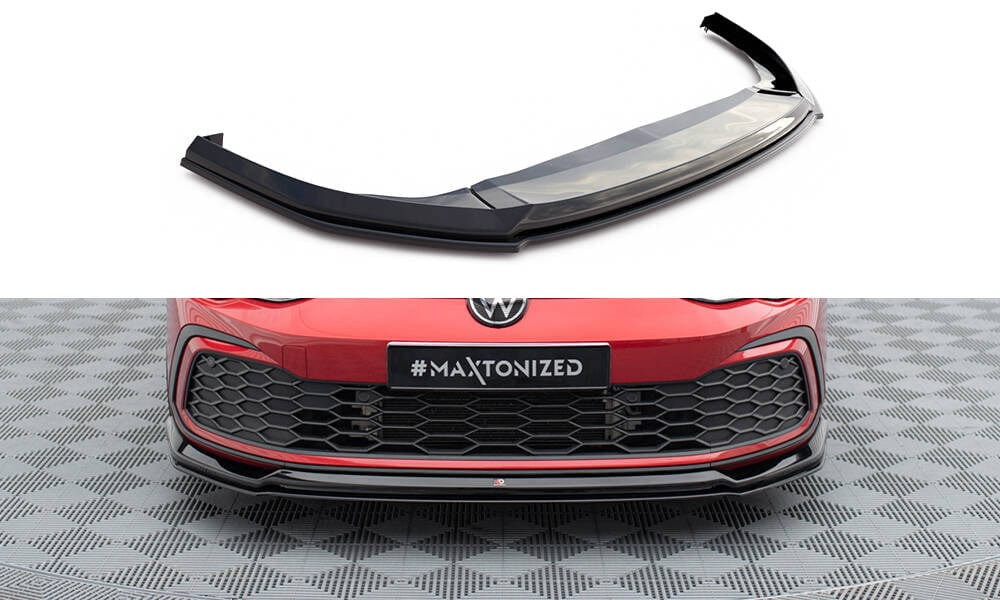 Maxton Design Front Splitter V.6 VW Golf GTI / Gte / R-Line Mk8