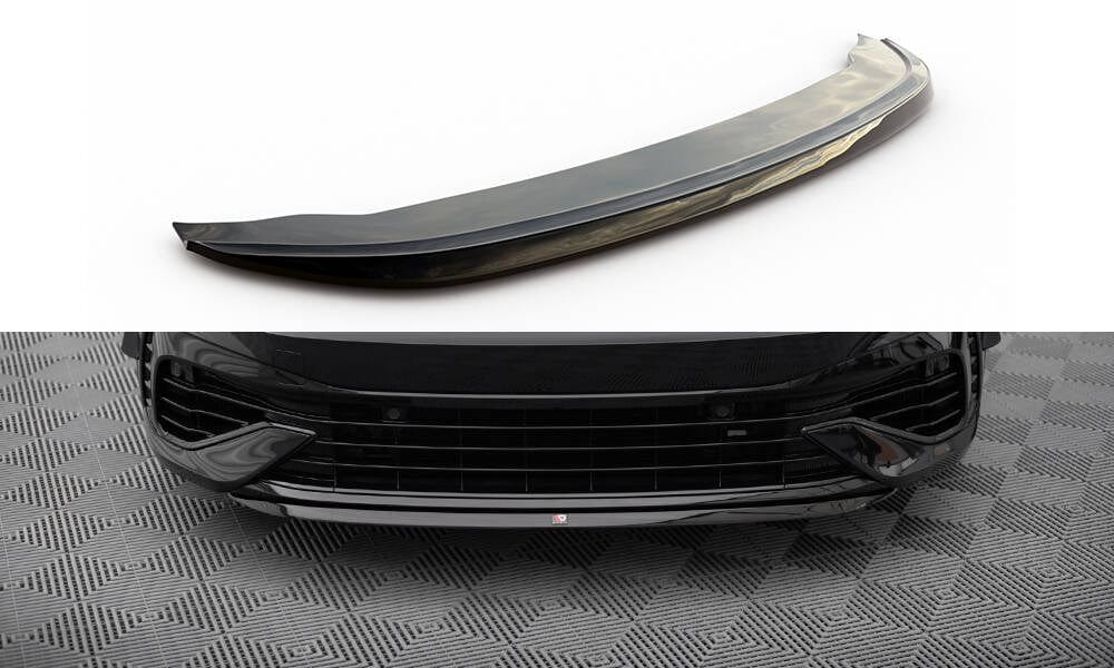 Maxton Design Front Splitter V.7 VW Golf R Mk8