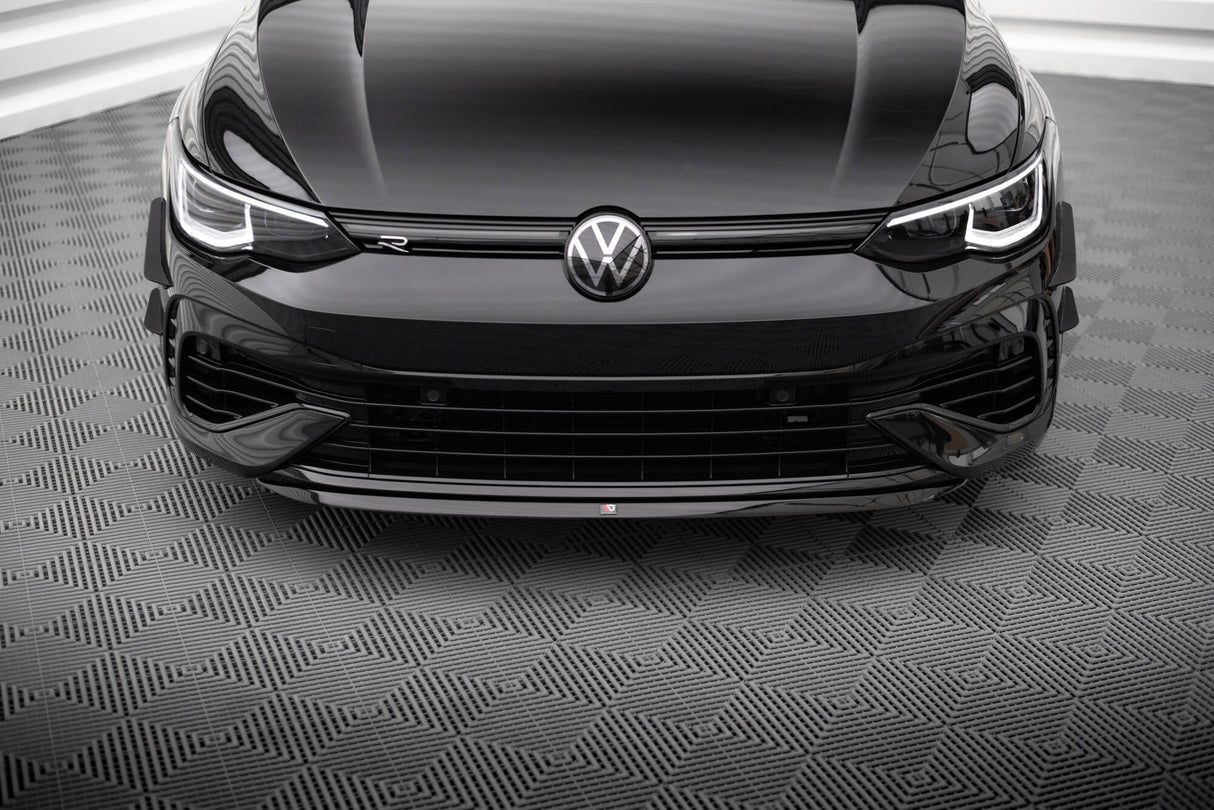 Maxton Design Front Splitter V.7 VW Golf R Mk8