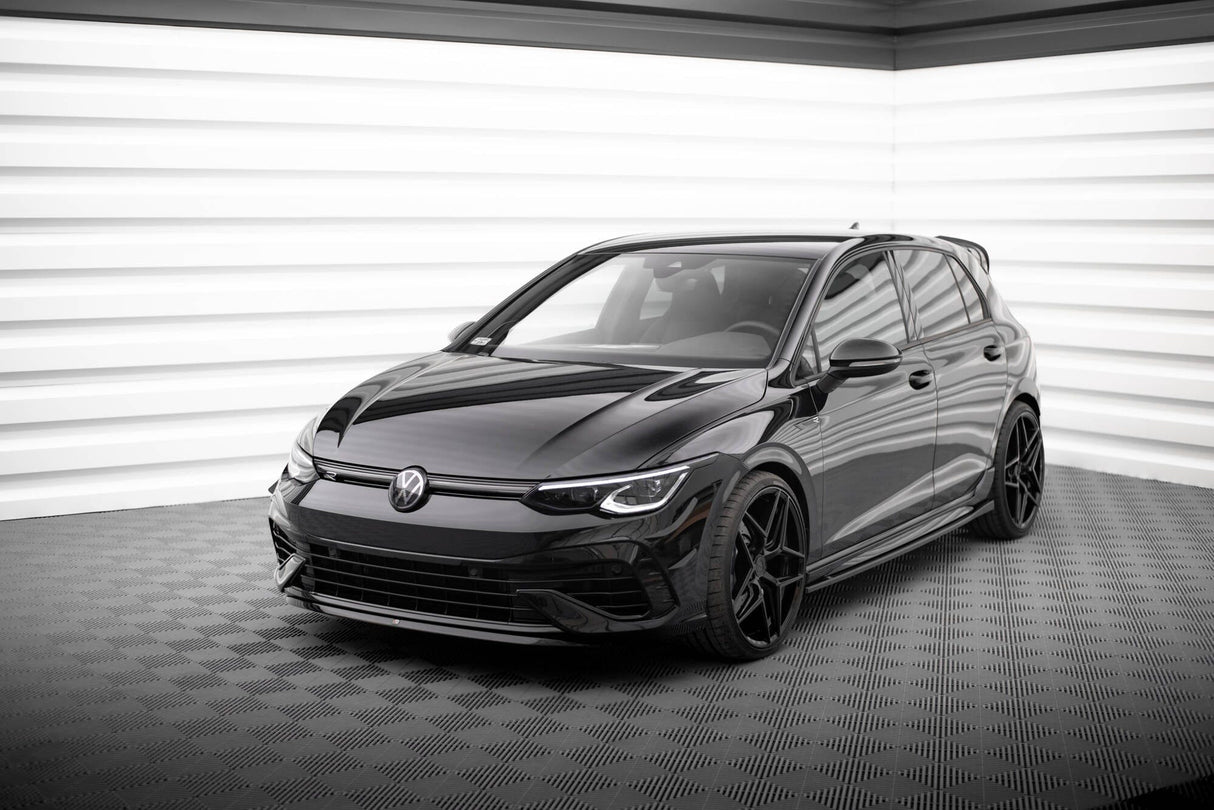 Maxton Design Front Splitter V.7 VW Golf R Mk8