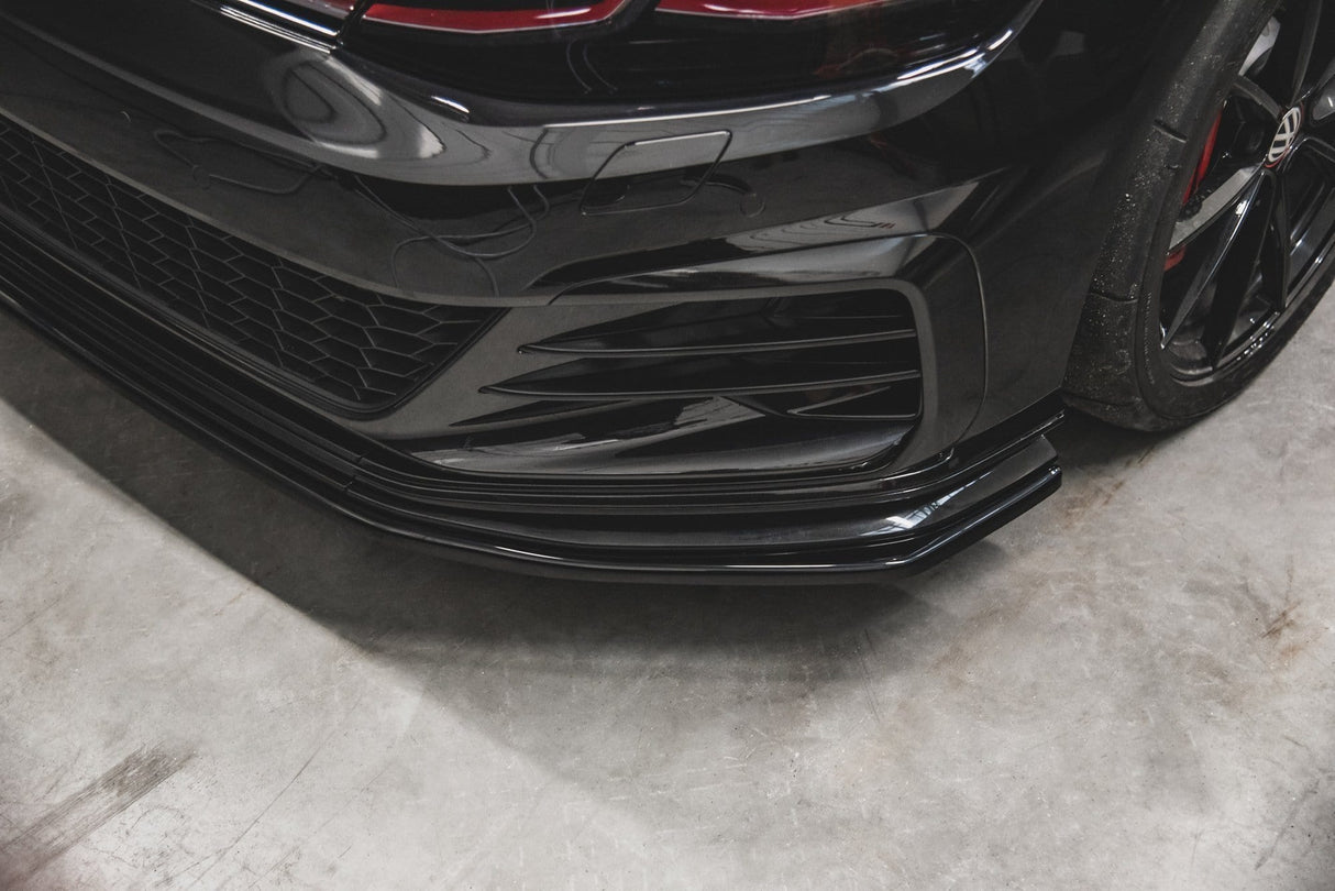 Maxton Design Front Splitter VW Golf Mk7 GTi TCR