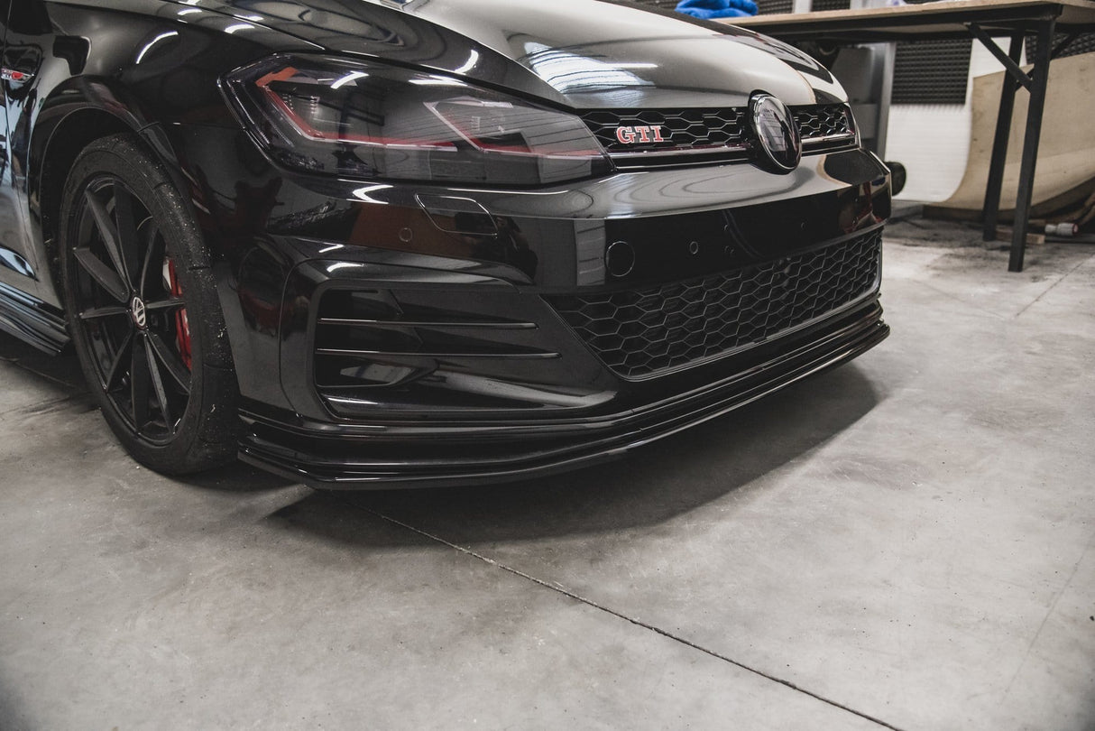 Maxton Design Front Splitter VW Golf Mk7 GTi TCR