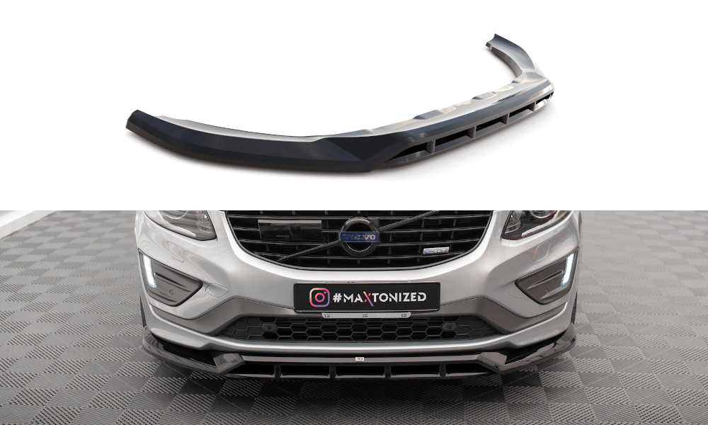 Maxton Design Front Splitter Volvo XC60 R-Design MK1 Facelift