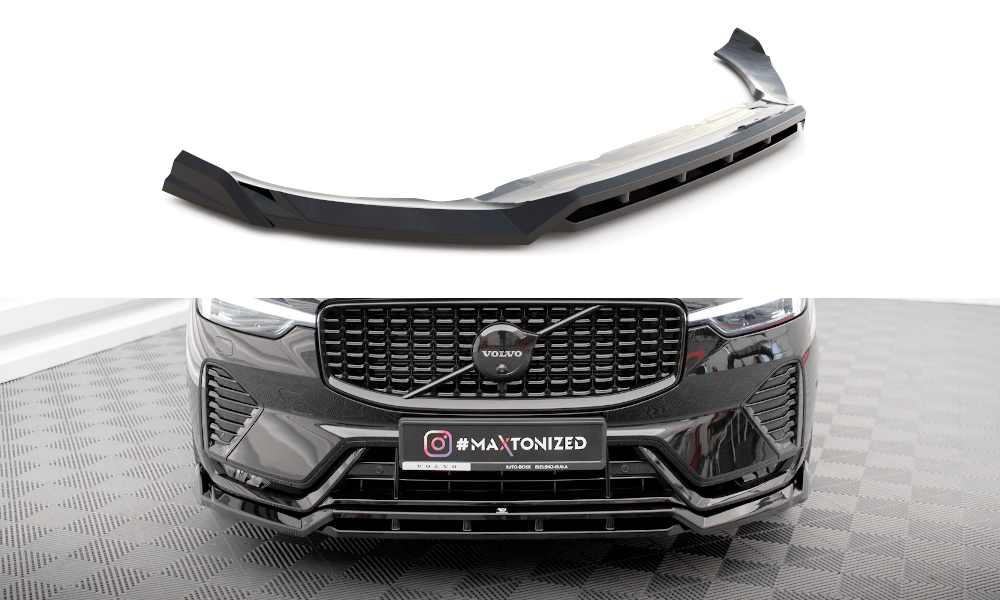 Maxton Design Front Splitter Volvo Xc60 R-Design Mk2 Facelift