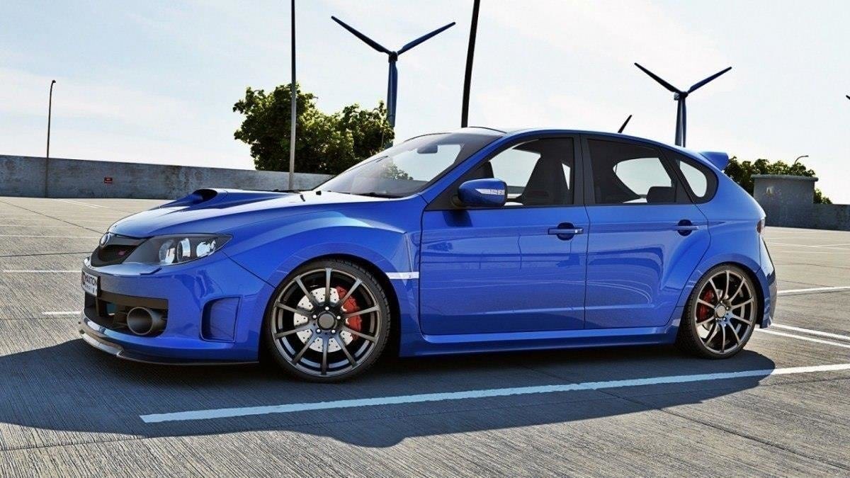 Maxton Design Front Splitter V.1 Subaru Impreza WRX STI 2009-2011