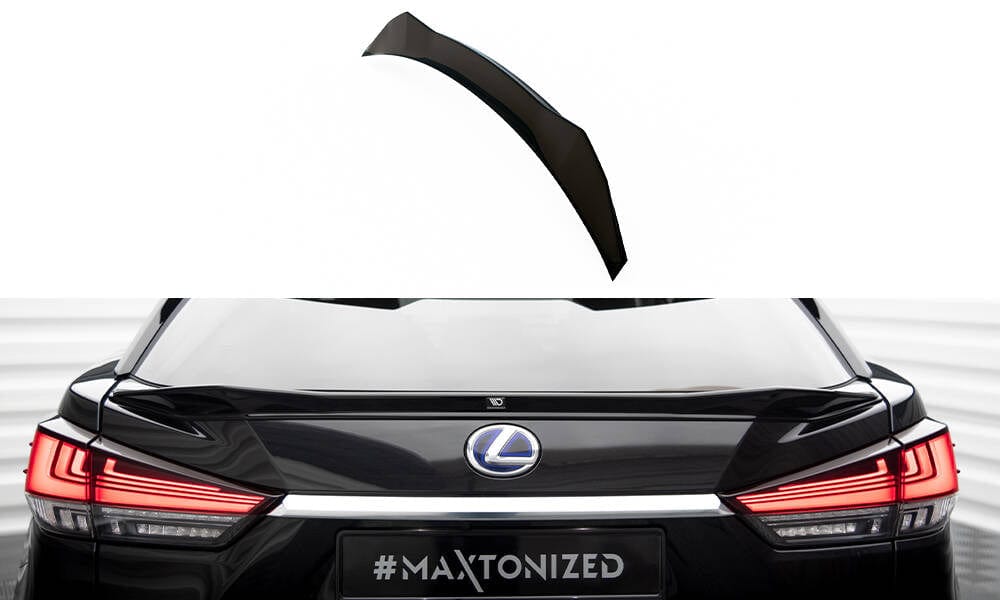 Maxton Design Lower Spoiler Cap 3D Lexus Rx Mk4 Facelift