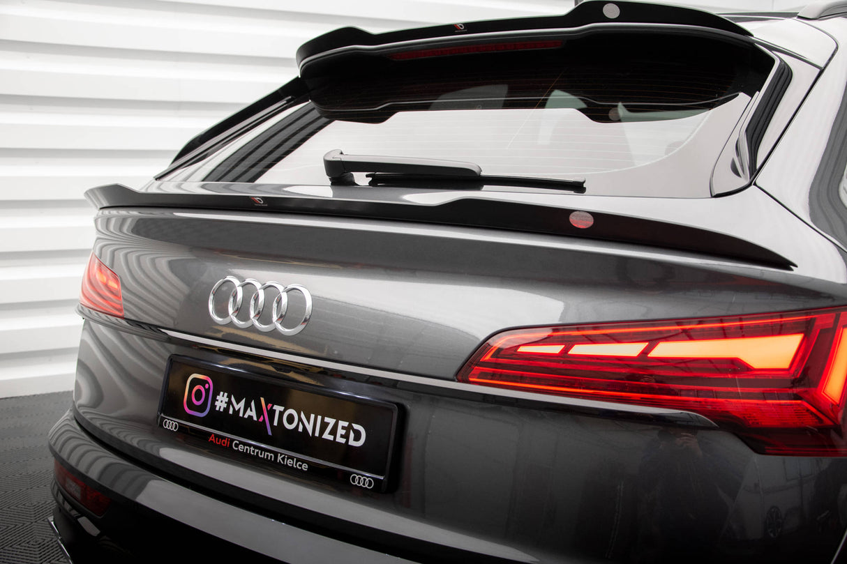 Maxton Design Lower Spoiler Cap - Audi Mk2 SQ5 Sportback (Facelift)