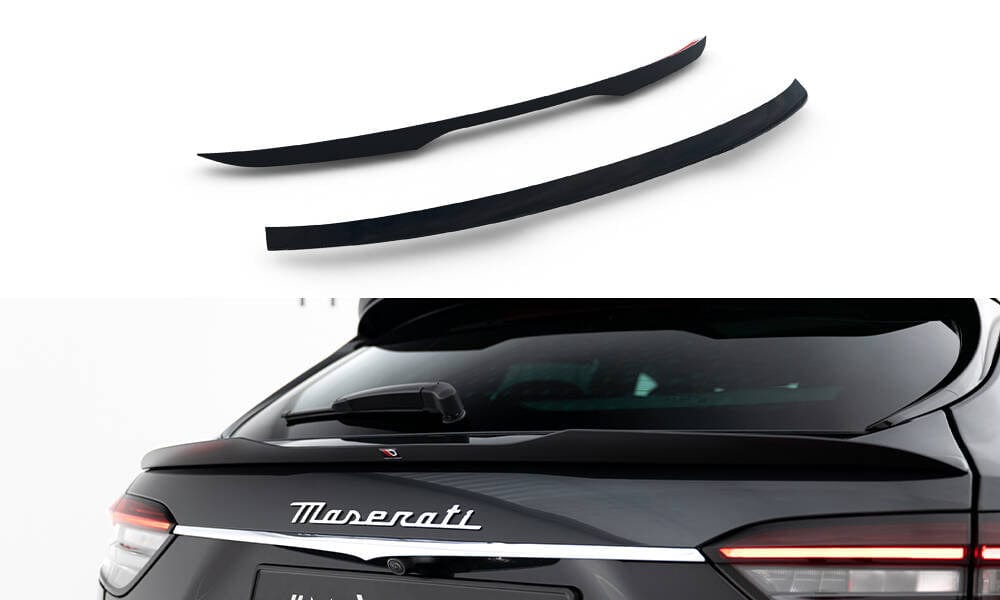 Maxton Design Lower Spoiler Cap Maserati Levante GT MK1 Facelift