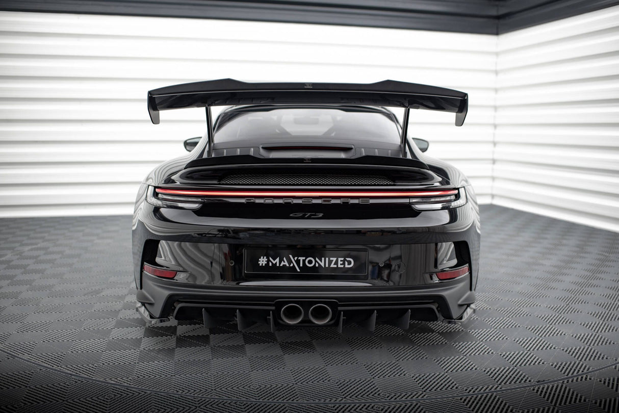 Maxton Design Lower Spoiler Cap - Porsche / 911 / 992 / GT3