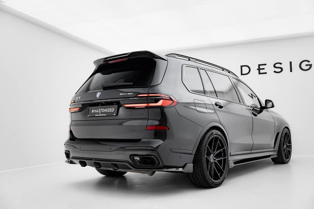 Maxton Design Carbon Fiber Rear Diffuser BMW X7 M-Pack G07 Facelift