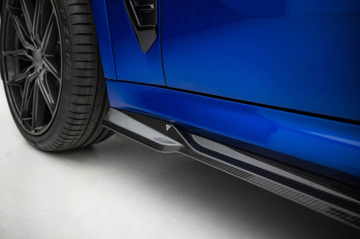Maxton Design Carbon Fiber Side Skirts BMW X5 M-Pack G05 Facelift / X5M F95 Facelift