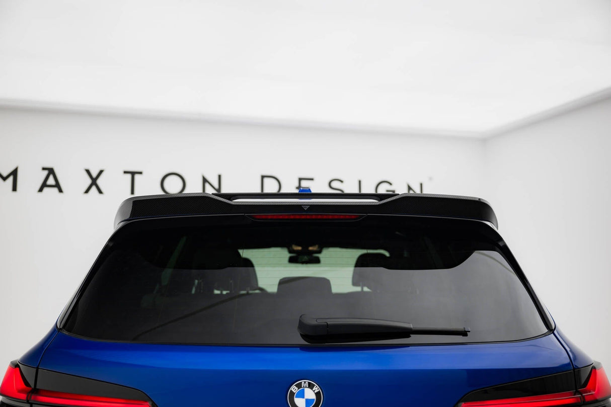 Maxton Design Carbon Fiber Tailgate Spoiler BMW X5 M-Pack G05 Facelift