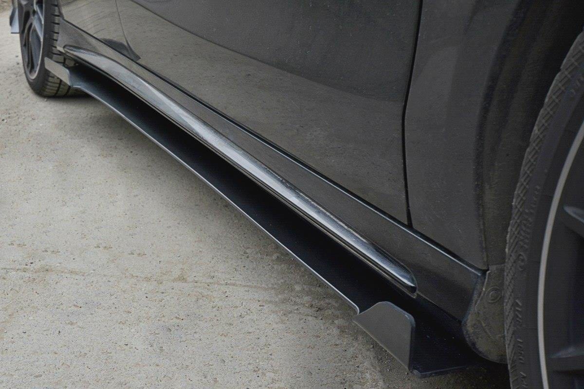 Maxton Design Racing Side Skirts Diffusers V.1 Mercedes CLA A45 AMG C117 Facelift