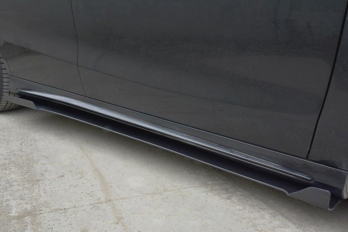 Maxton Design Racing Side Skirts Diffusers V.1 Mercedes CLA A45 AMG C117 Facelift