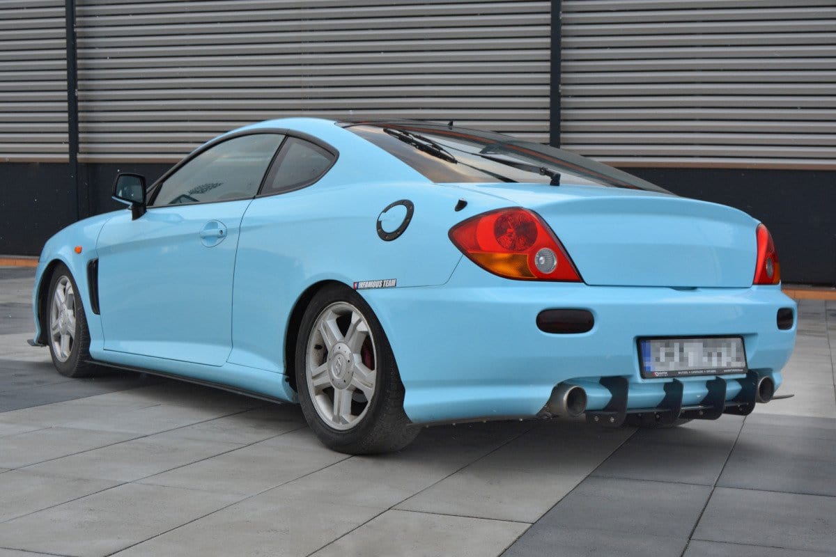 Maxton Design Rear Diffuser - Hyundai Tiburon Mk.2 Facelift