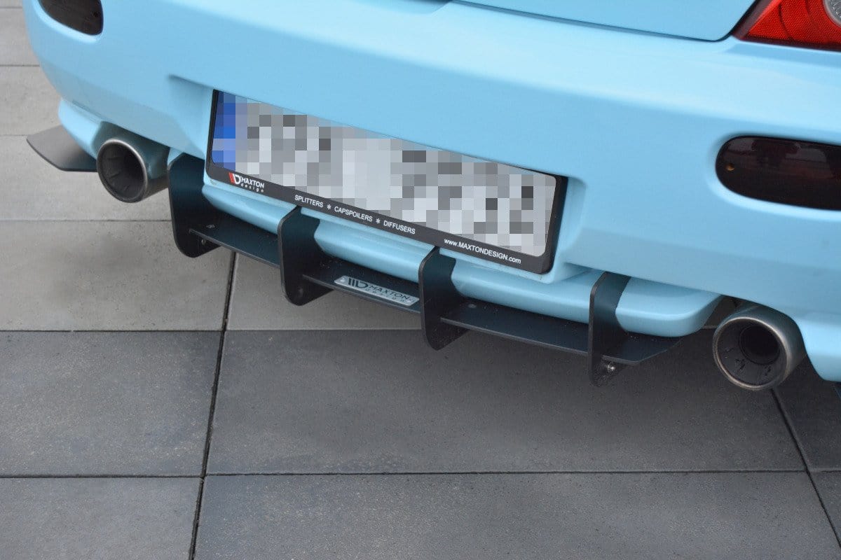 Maxton Design Rear Diffuser - Hyundai Tiburon Mk.2 Facelift