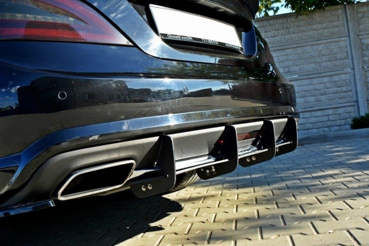 Maxton Design Rear Diffuser Mercedes Cls C218 AMG Line