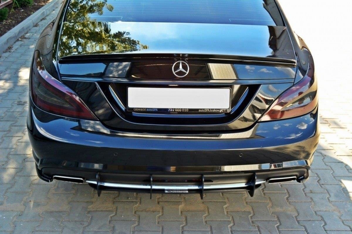 Maxton Design Rear Diffuser Mercedes Cls C218 AMG Line
