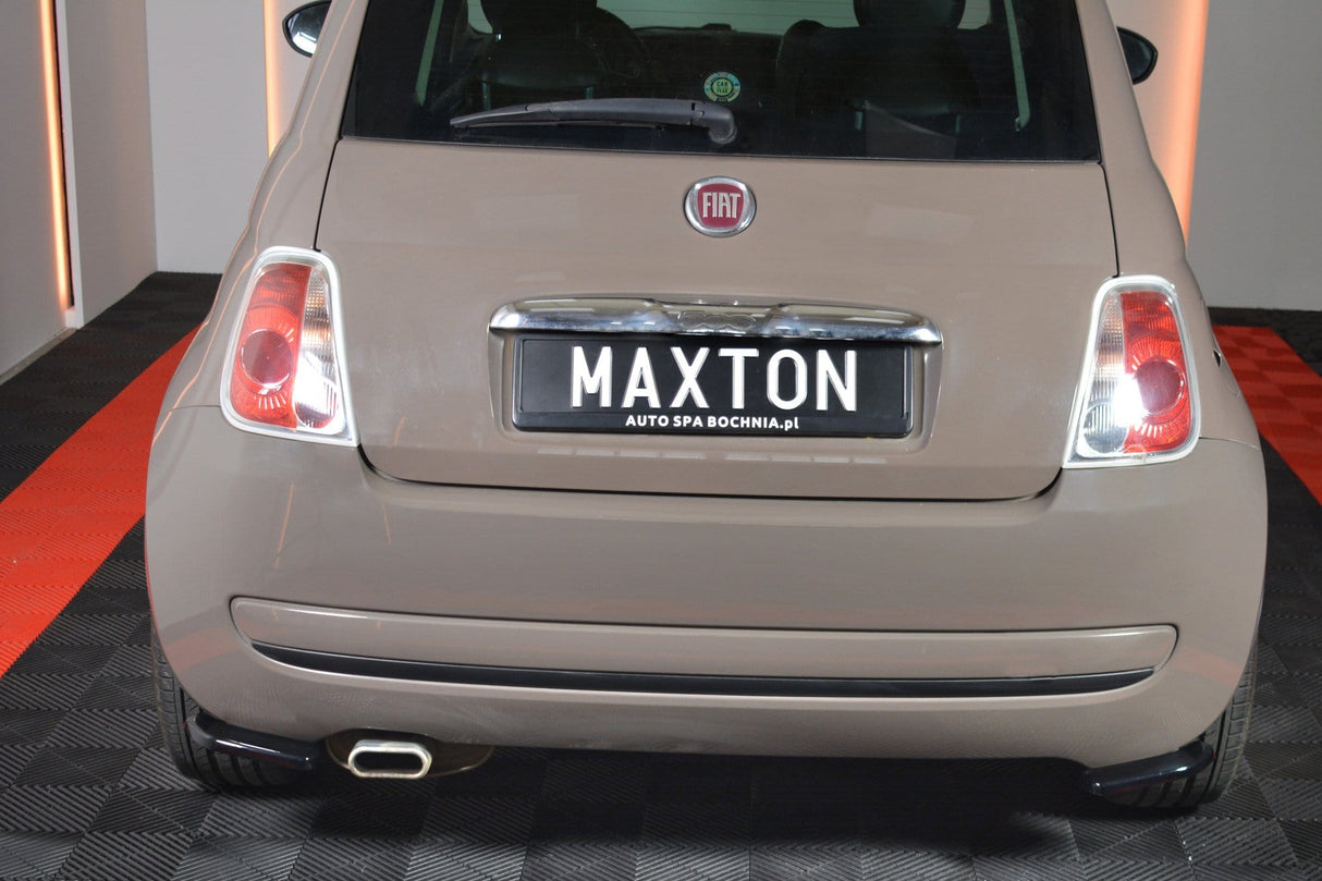 Maxton Design Rear Side Splitters Fiat 500 Hatchback Preface