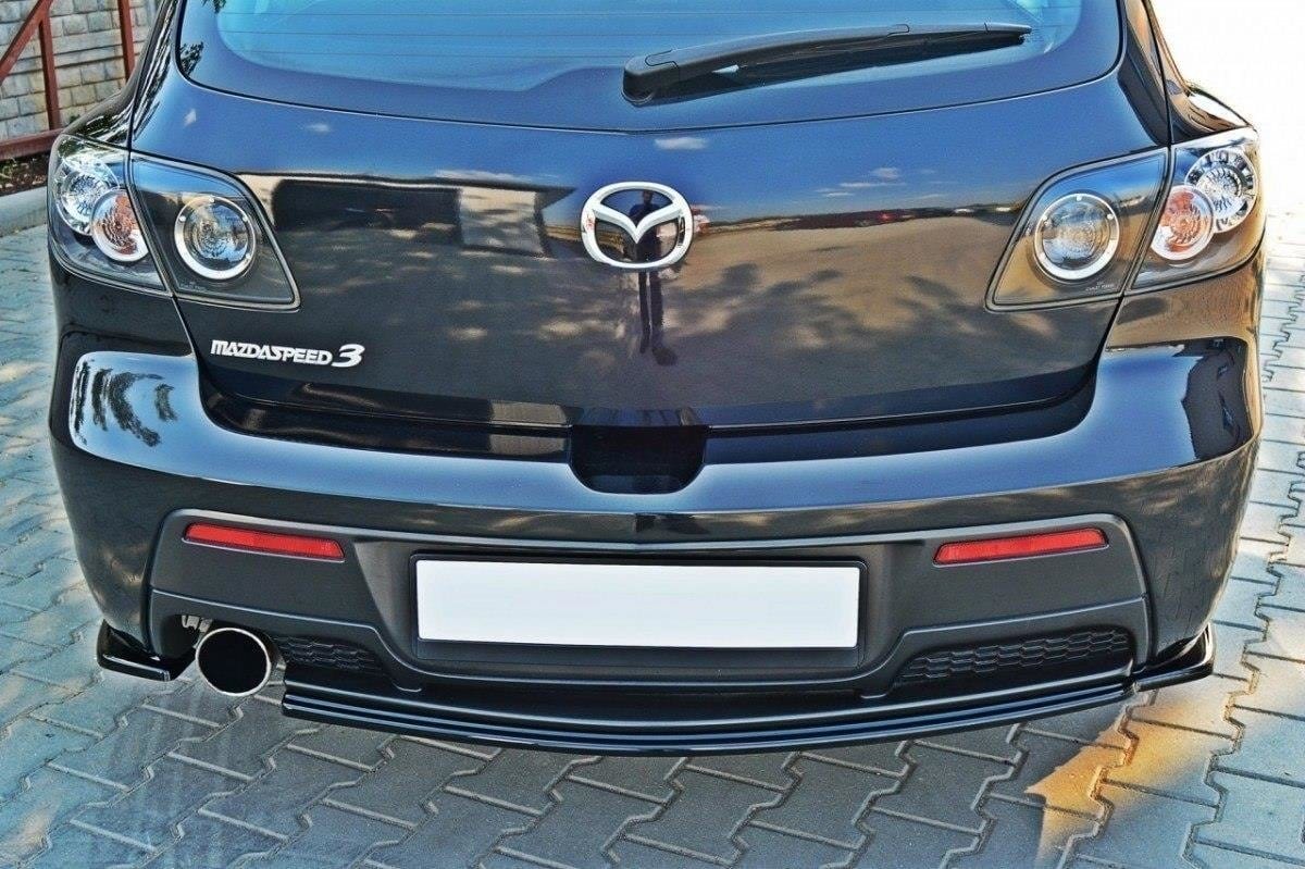 Maxton Design Rear Side Splitters Mazda 3 Mps MK1 (Preface)