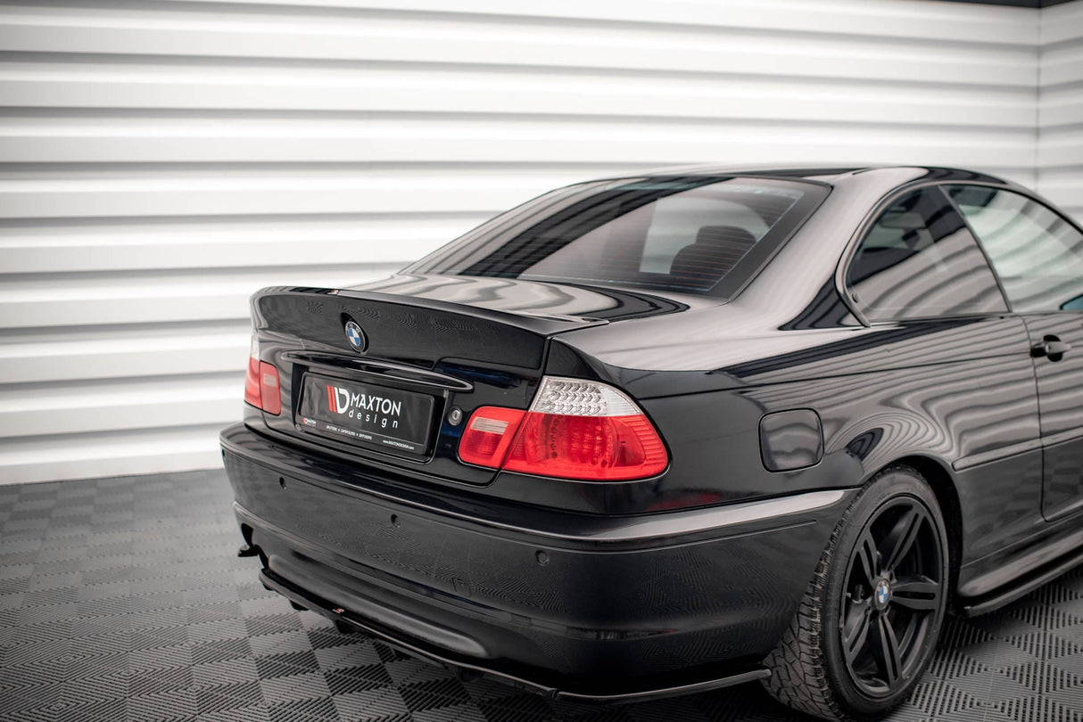 Maxton Design Rear Spoiler / Lid Extension BMW 3 E46 Coupe (M3 Csl Look) (For Painting)