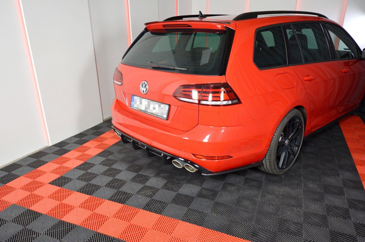 Maxton Design Rear Valance VW Golf 7 Sportwagen Facelift