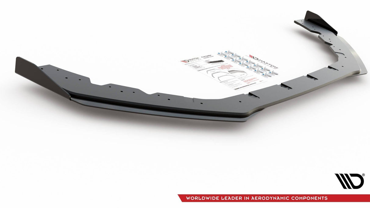 Maxton Design Racing Durability Front Splitter + Flaps Ford Focus RS MK3