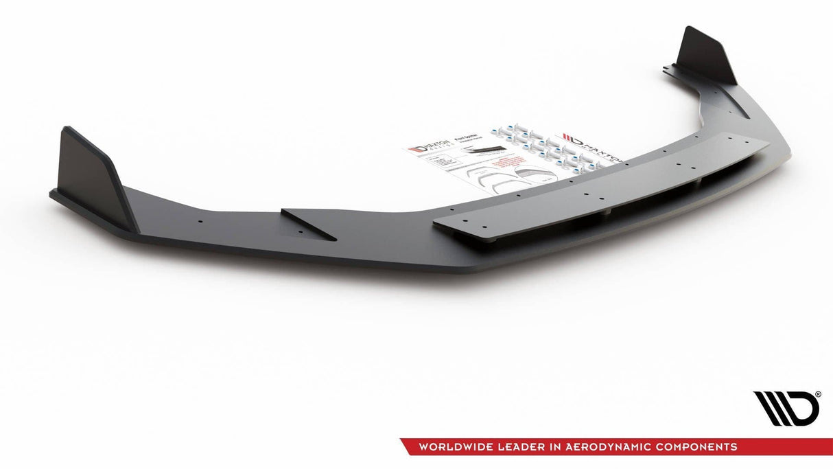 Maxton Design Racing Durability Front Splitter V.2 VW Golf R Mk7 Facelift