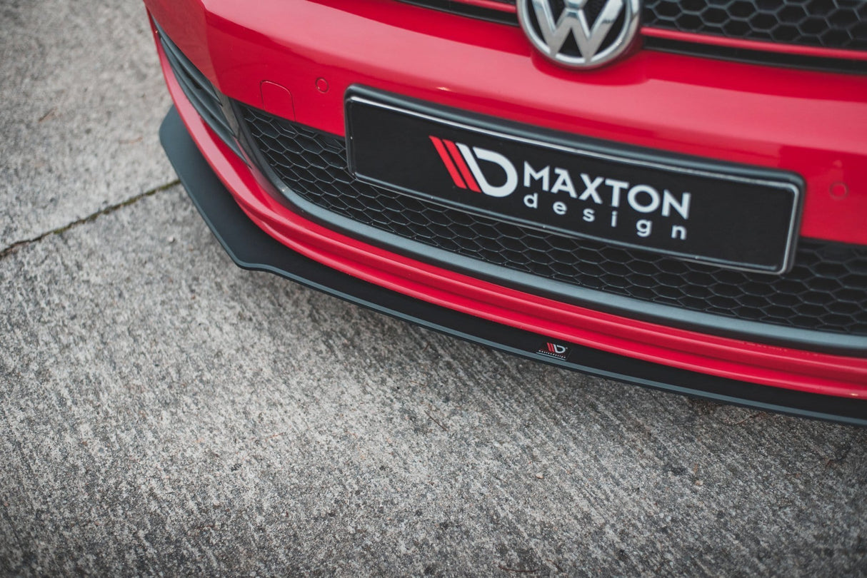 Maxton Design Racing Durability Front Splitter V.3 Volkswagen Golf GTi Mk6