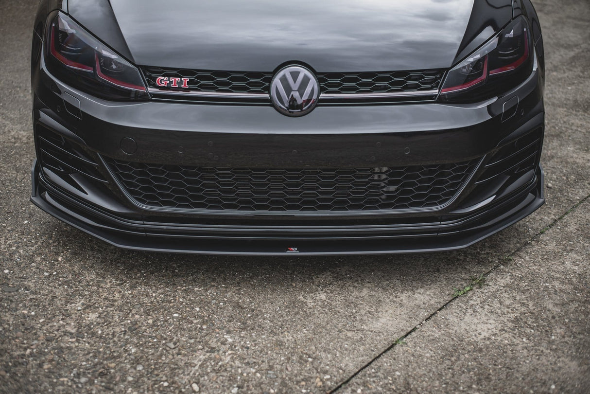 Maxton Design Racing Durability Front Splitter VW Golf Mk7 GTi TCR