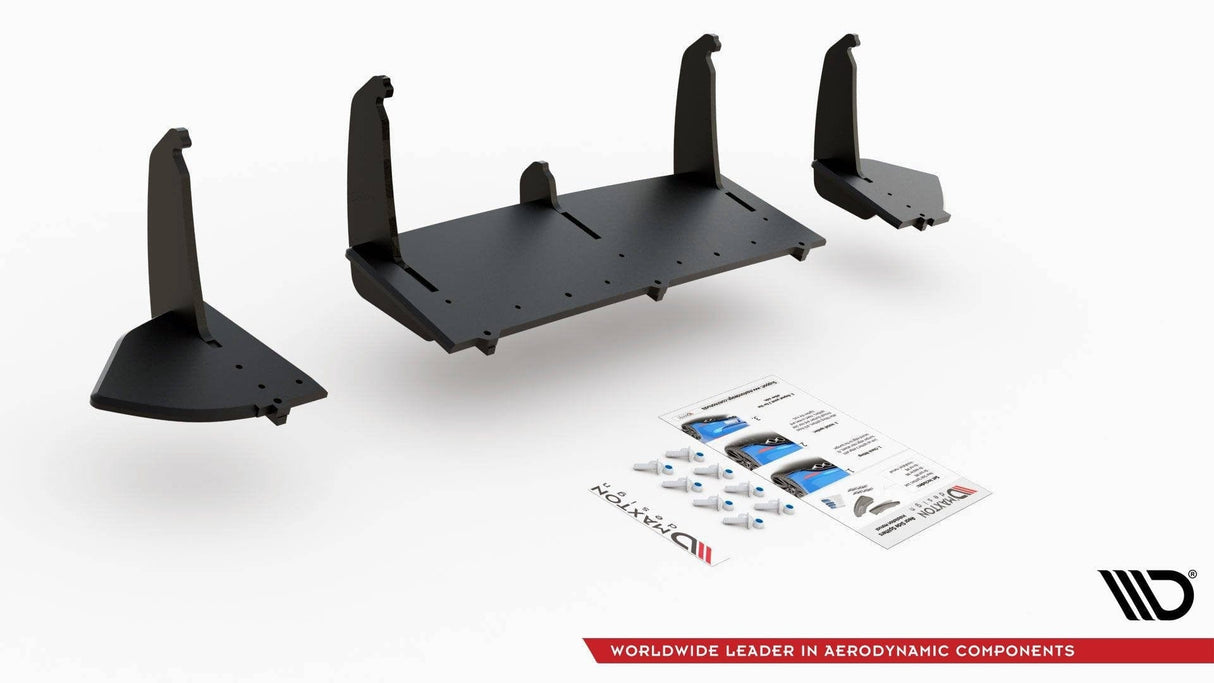 Maxton Design Racing Durability Rear Diffuser Ford Focus RS MK3