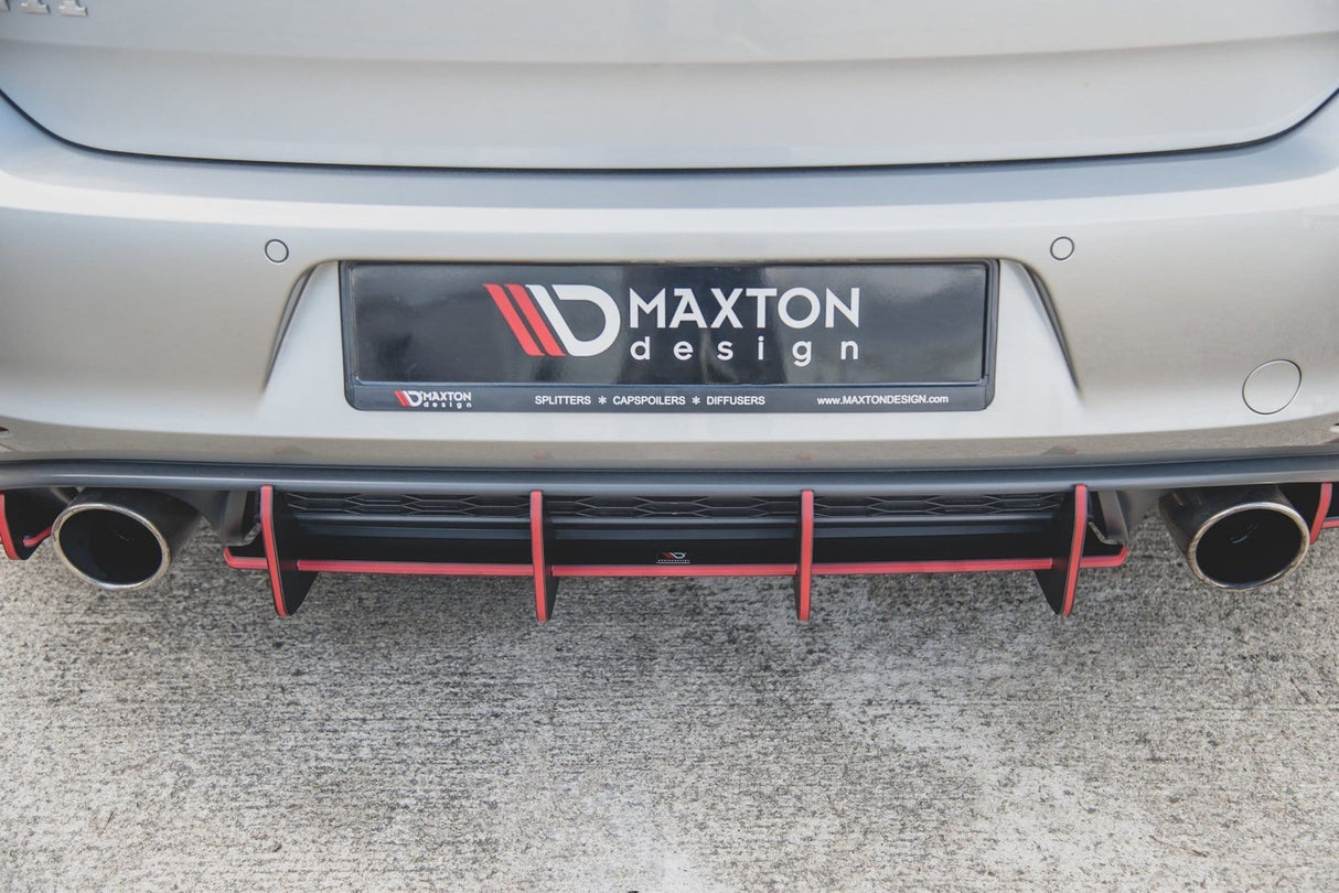 Maxton Design Racing Durability Rear Diffuser V.1 | VW Mk7 GTI