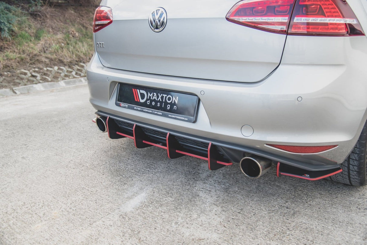 Maxton Design Racing Durability Rear Diffuser V.1 | VW Mk7 GTI
