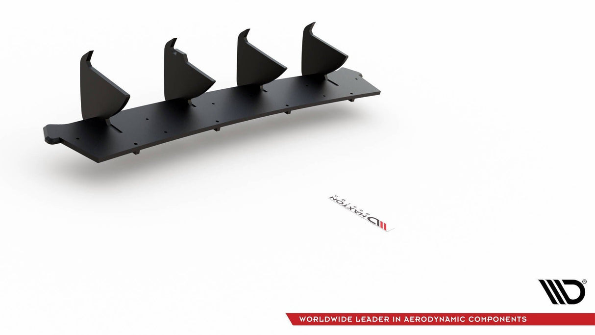 Maxton Design Racing Durability Rear Diffuser V.1 Volkswagen Golf Mk8 GTi