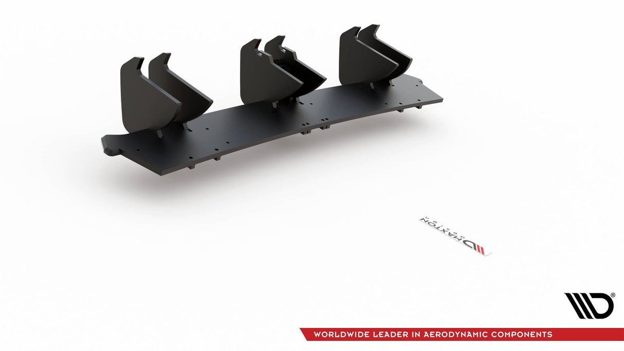 Maxton Design Racing Durability Rear Diffuser V.2 Volkswagen Golf Mk8 GTi