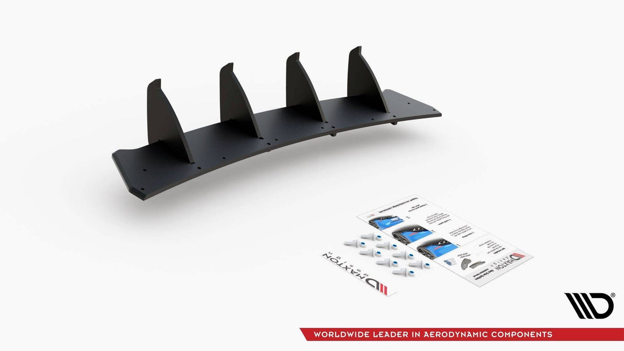 Maxton Design Racing Durability Rear Diffuser V.2 Volkswagen Golf GTi Mk6