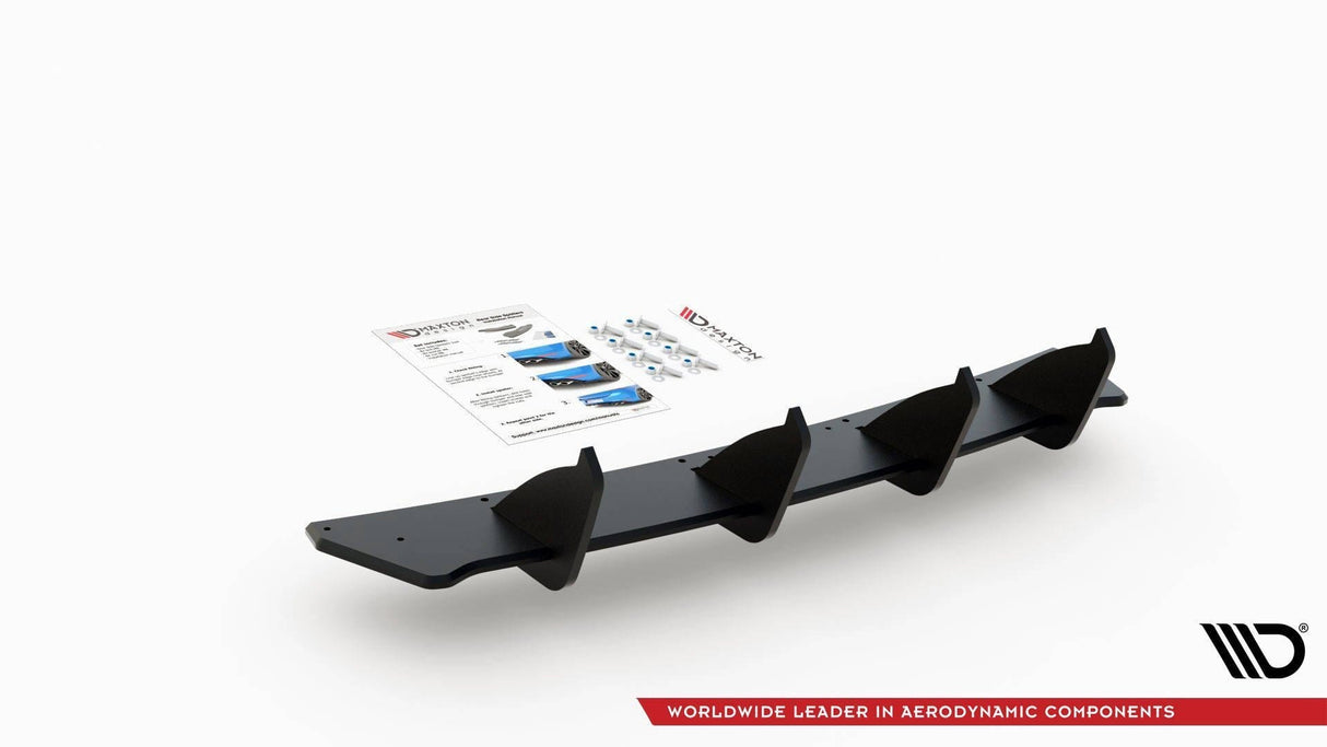 Maxton Design Racing Durability Rear Diffuser V.2 Volkswagen Golf GTi Mk6